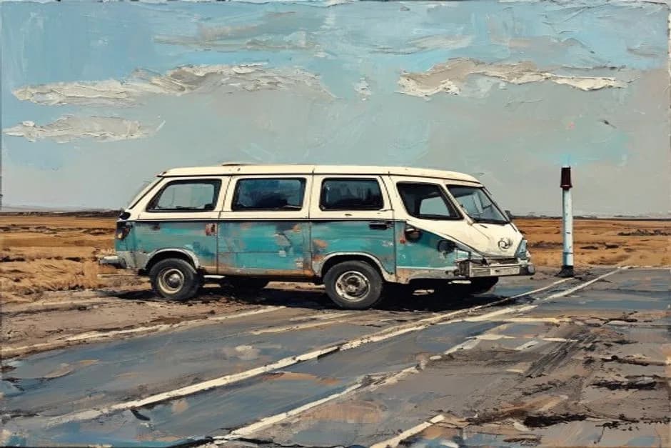 An oil painting representing MI-WAY by Malu Investment.
