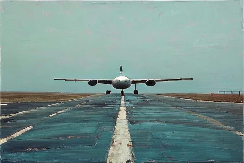 An oil painting representing ProAvia Travel & Tours — travel & tourism.