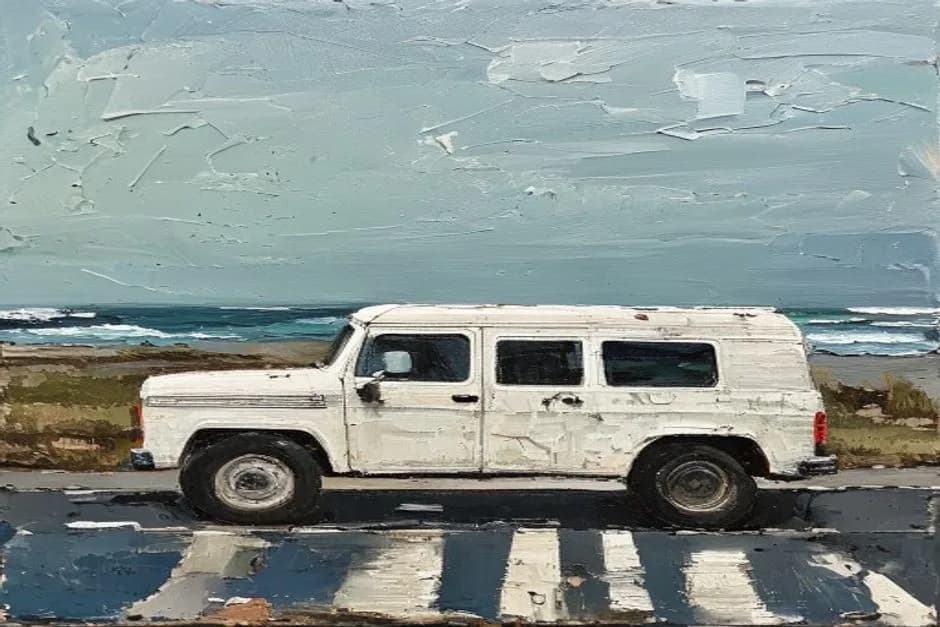 An oil painting representing ProAvia Travel & Tours.
