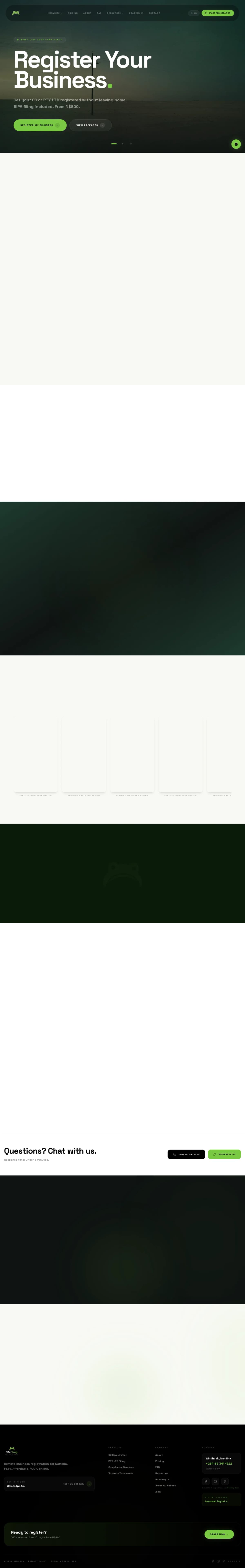 SMEFrog live website screenshot